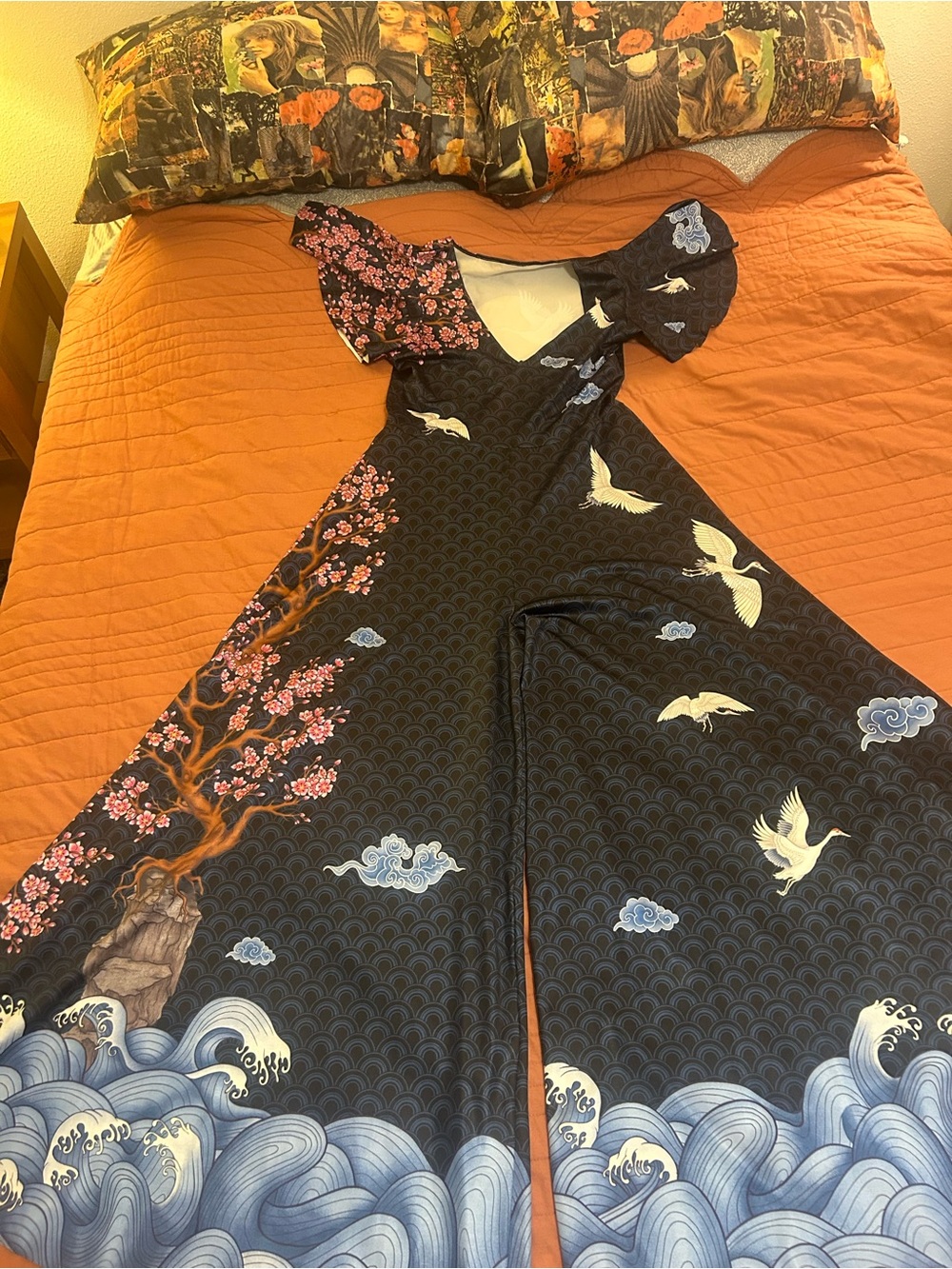 Blackmilk Flight of Tsuru Rio Marilyn Jumpsuit - Picture 10 of 16